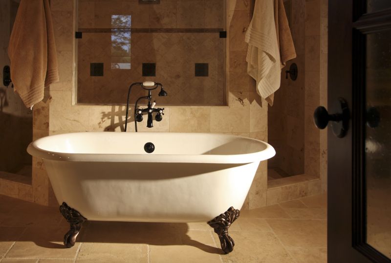 Elegant Clawfoot Tub in Classic Setting